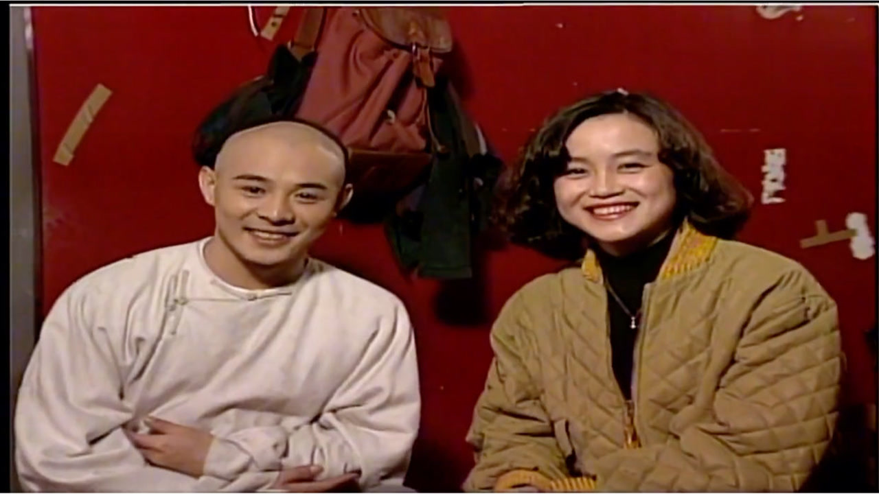 1993年李连杰访谈:大赞萧芳芳敬业,戏拍不好睡不着觉