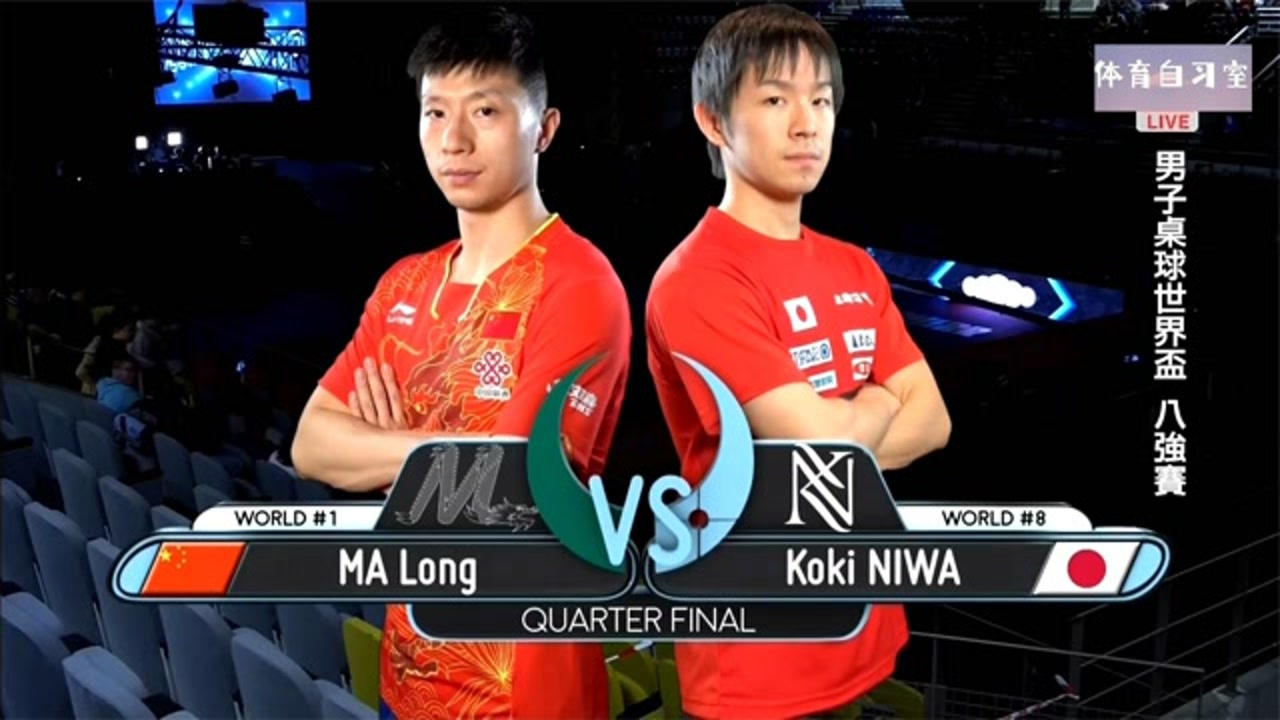 马龙vs丹羽孝希,泥洼老师在龙队生气的边缘疯狂试探,还偷了一局