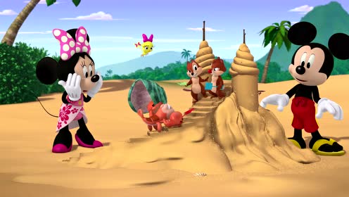 Sand Castle Hassle | Chip 'N Dale's Nutty Tales | Disney Junior
