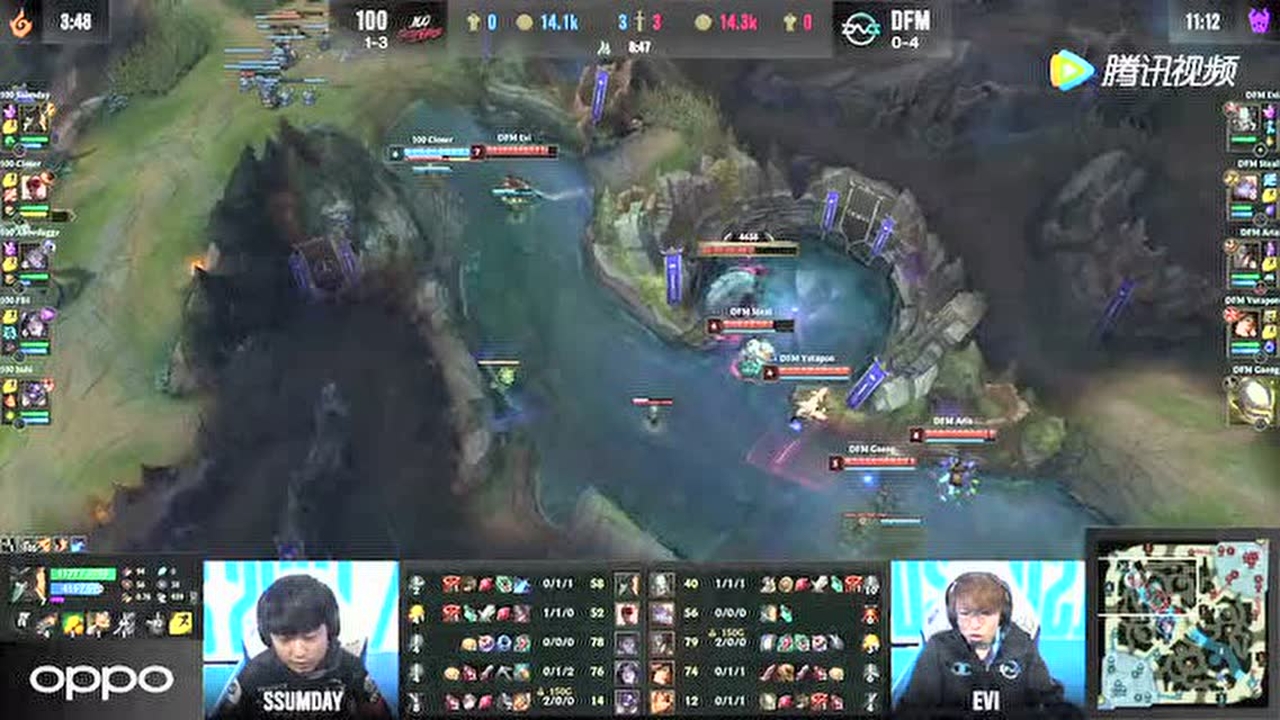 Evi蛮王单防盲僧船长 Closer盲僧轻松抢下峡谷先锋