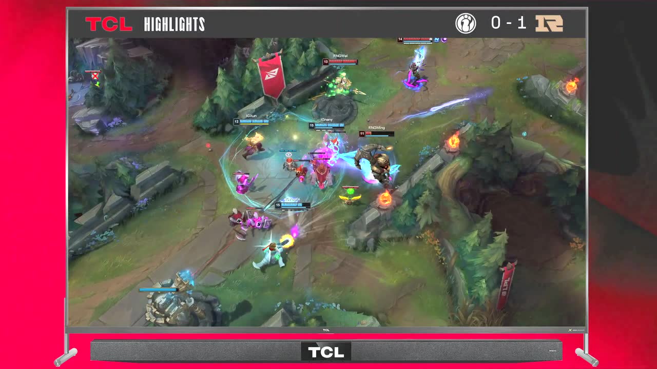 【高光时刻】IG vs RNG 第1局