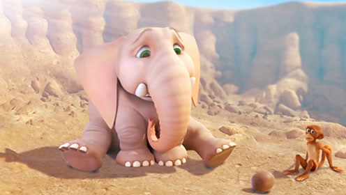 爆笑丛林:被扔到外星球的坚果一回来就把大象和猴子砸进坑里了