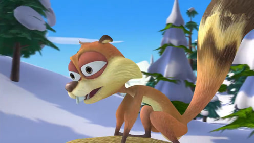 熊出没:蹦蹦看到了一辆车,赶紧让熊二过去