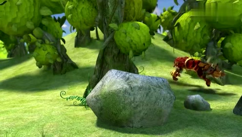 猪猪侠 土灵兽变成了火焰鸟轻松地击败了木偶人让他没有办法反抗