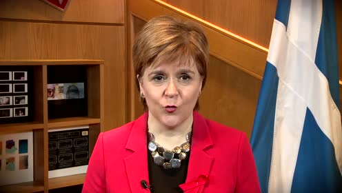 nicola sturgeon2018年世界艾滋病日致辞