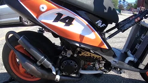 改装升级雅马哈-jog rt测试