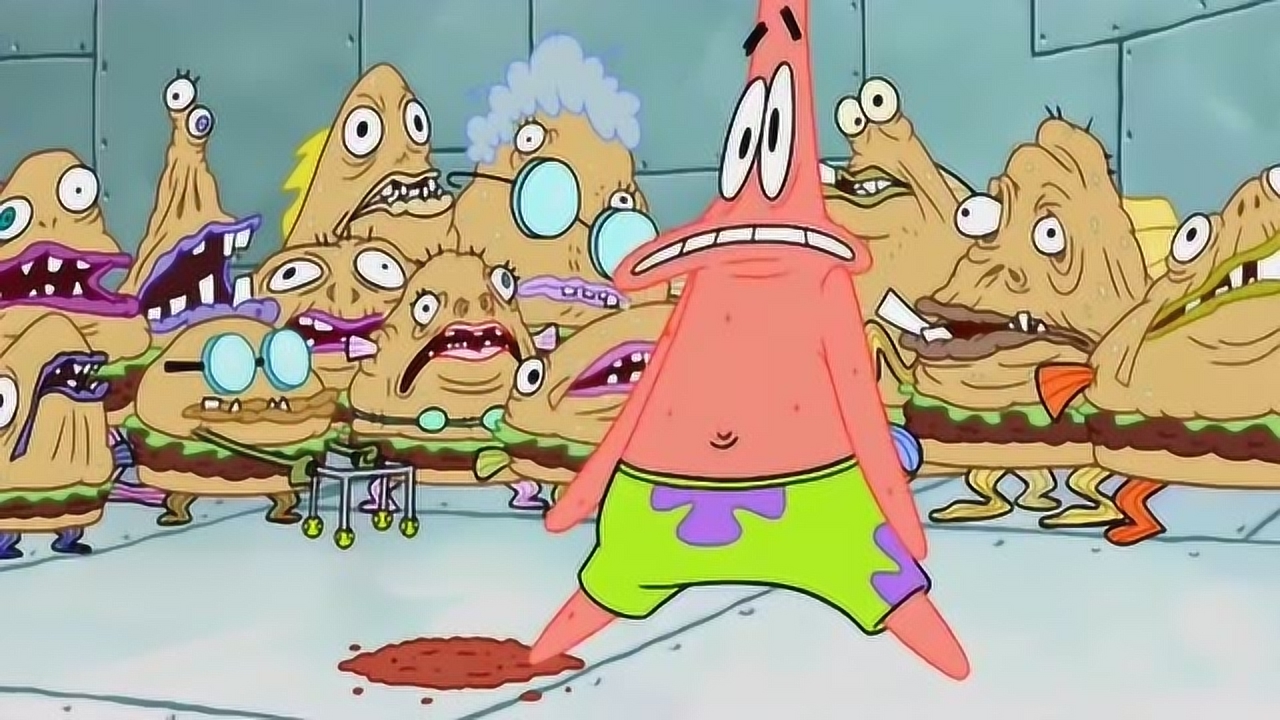 海绵宝宝解药把派大星变回原样可是派大星太贪吃又变成丧尸了