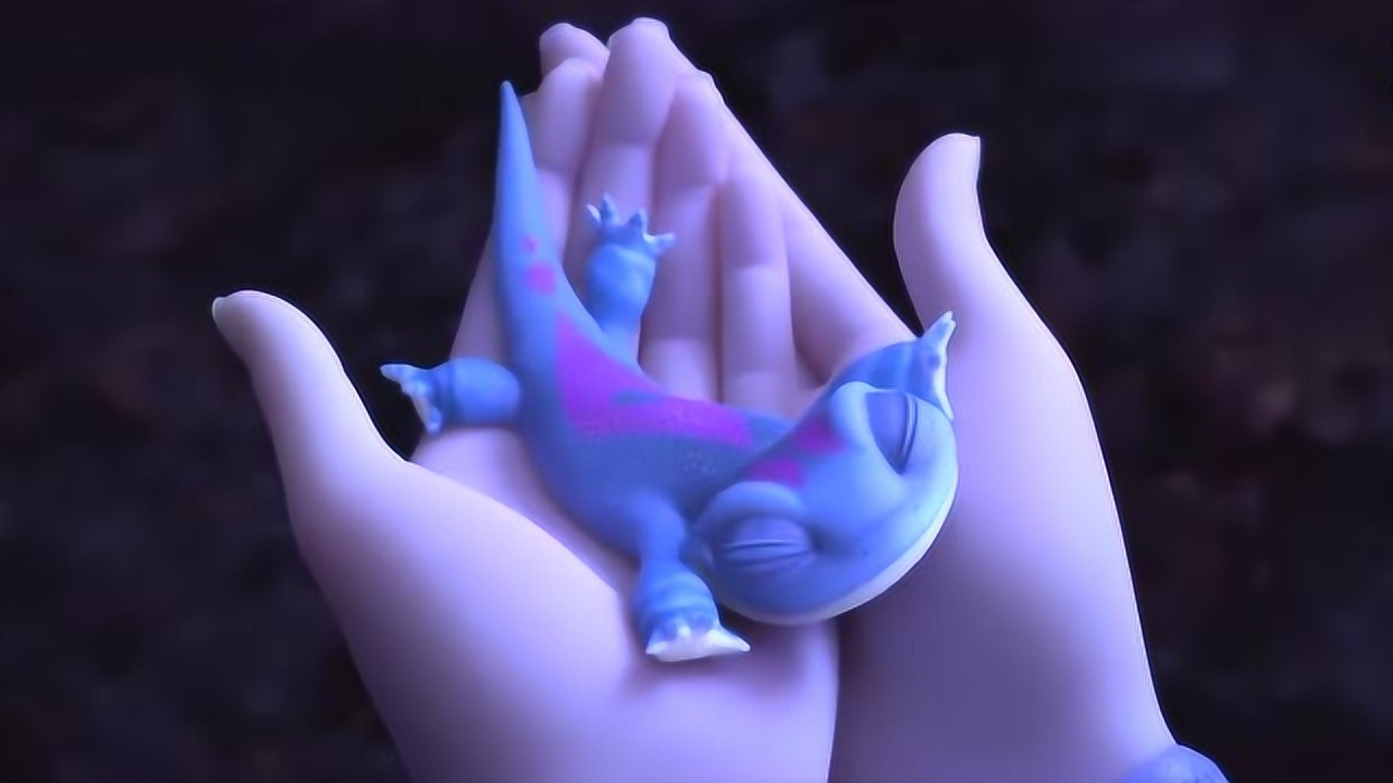 冰雪奇缘2:艾莎厉害了!竟然把傲娇的火灵给征服!火灵好萌啊!