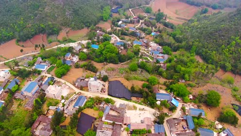 航拍文山西畴县蚌谷乡