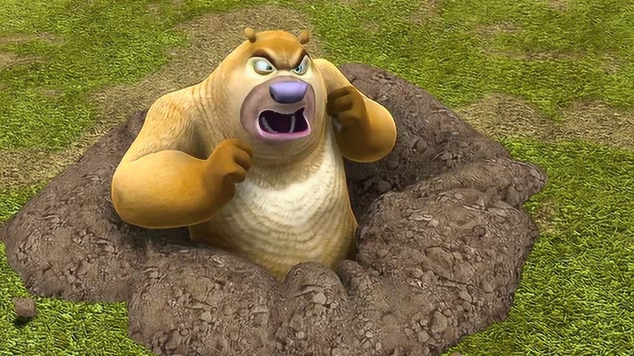 熊出没之雪岭熊风:熊二的蜂蜜不见了,还知道是光头强偷得!