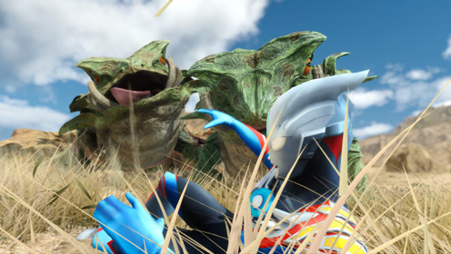 小祁历险记166:欧布奥特曼遭遇沙尘暴,一头冲进巨蟾蜍群中