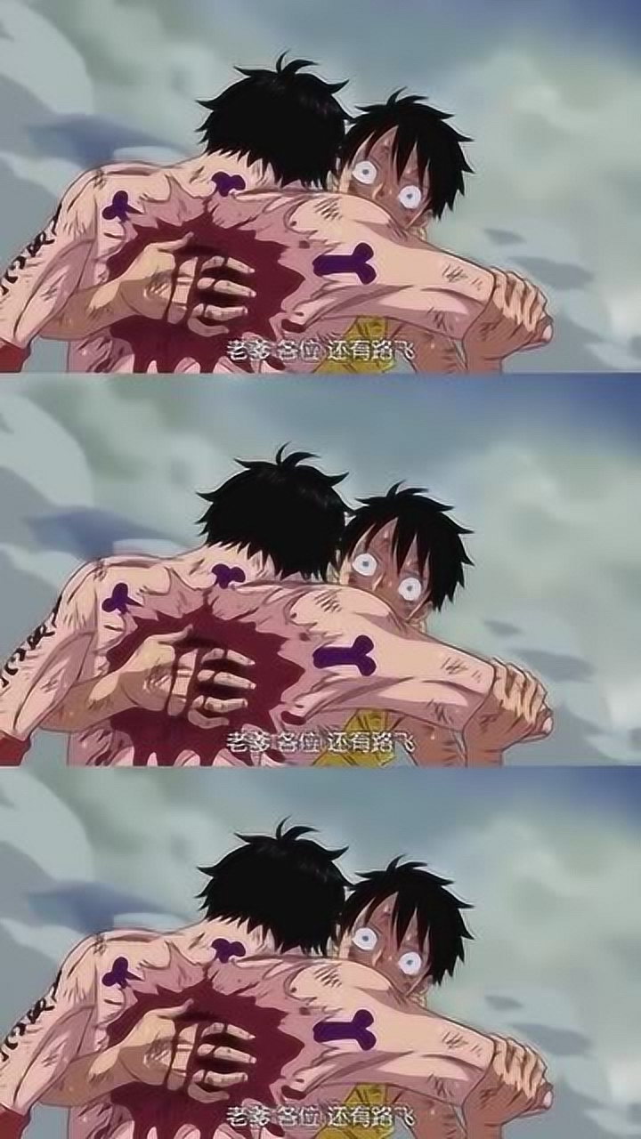 海贼王:艾斯之死,太感人了