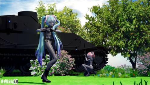 [图]MMD横屏初音未来歌姬计划，HIBANA火花，兄弟们跟着初音冲吧