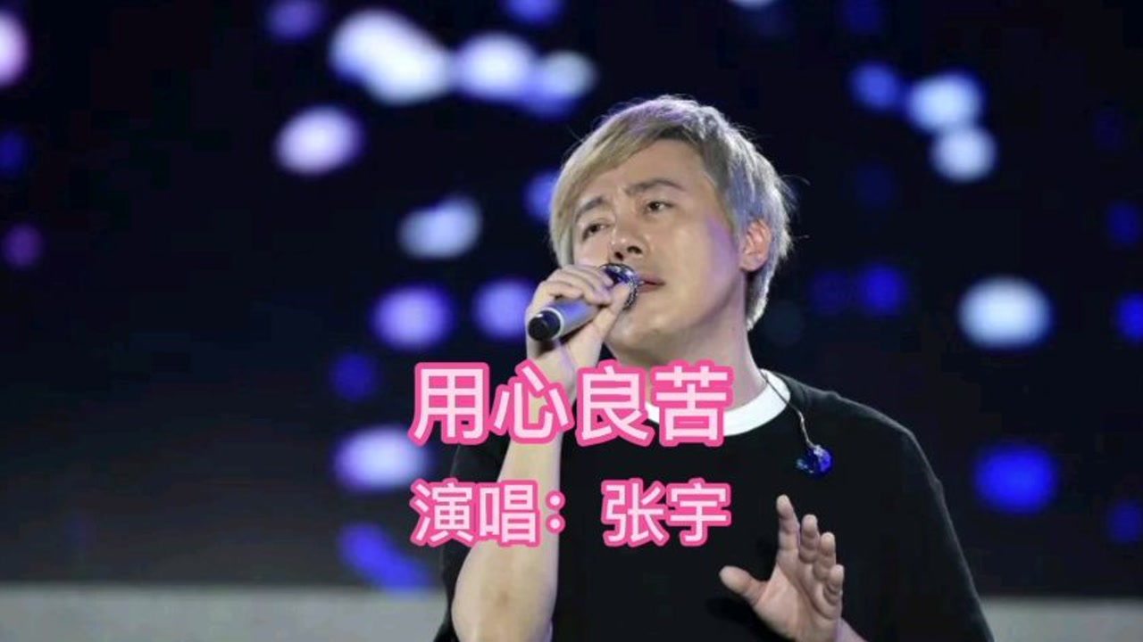 推荐张宇经典成名金曲(用心良苦)