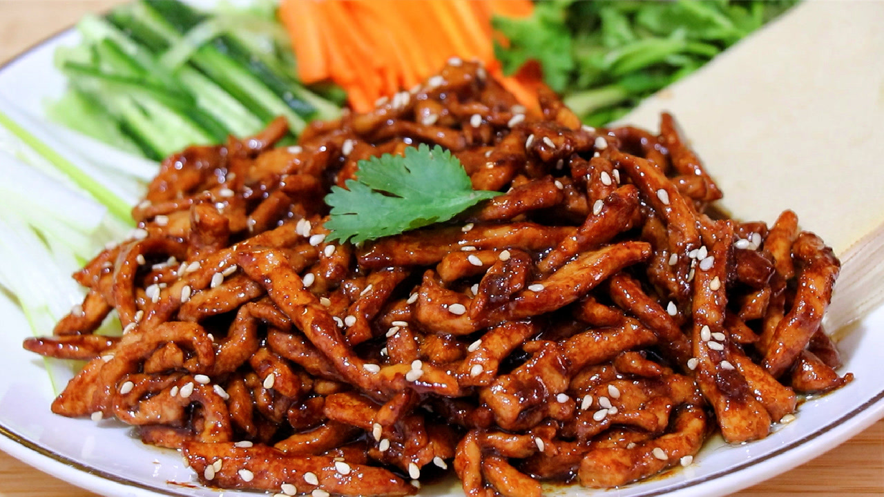 京酱肉丝的家常做法,给您分享详细步骤,酱香浓郁下酒又下饭