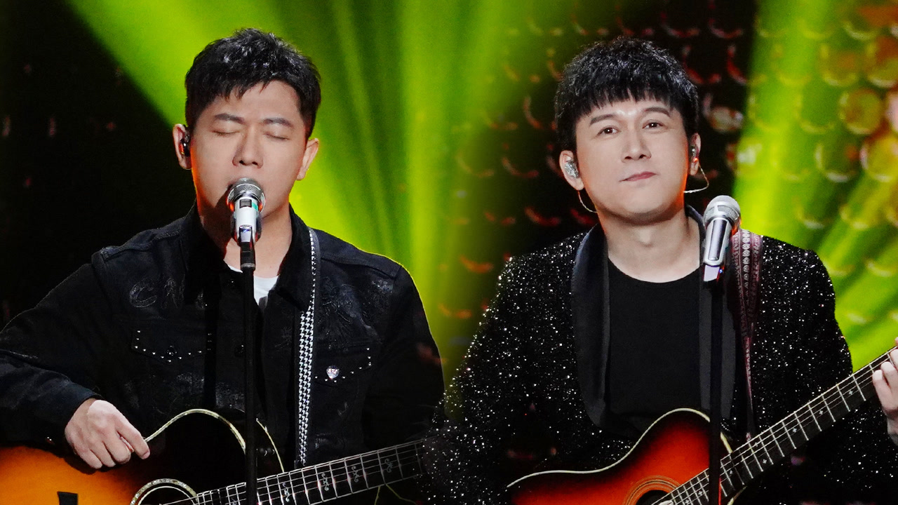 【舞台】胡海泉高进弹唱周华健《朋友》,吹口哨唱歌好走心!