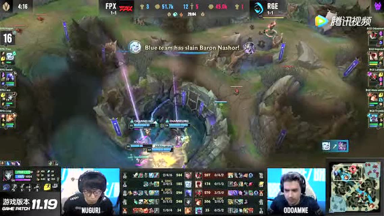 龙坑拉扯团刘青松精准锁血 FPX击杀三人转火再拿大龙