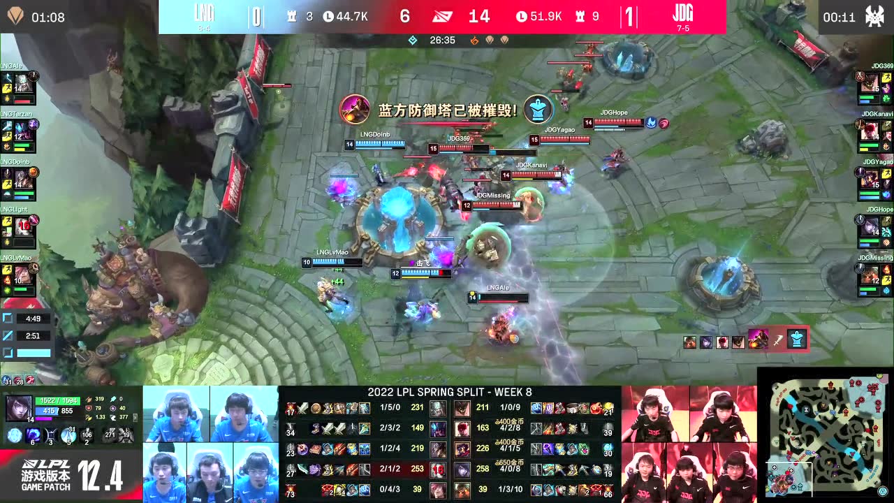 JDG 2-0 LNG