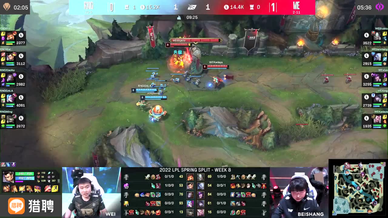 WE 2-0 RNG