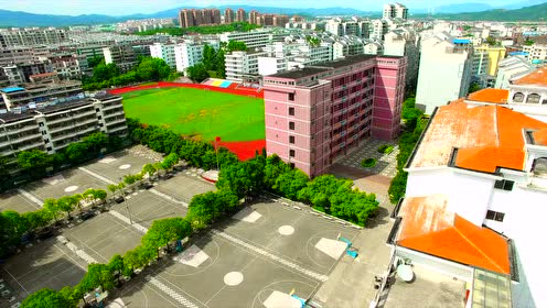 鸟瞰·赣县中学南校区