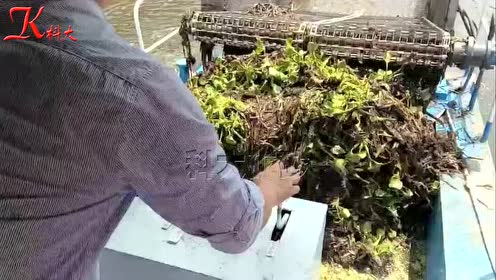 小型割草船 水草打捞船 湖南怀化割草船 腾讯视频