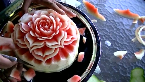 西瓜花怎么雕刻 腾讯视频