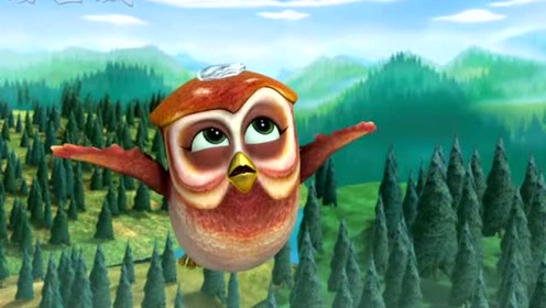 熊出没:涂涂在天上飞着,还在自言自语