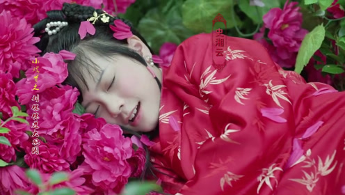 《小戏骨:红楼梦》史湘云醉卧花丛