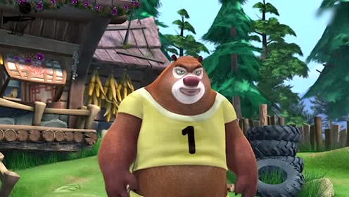 熊出没:熊大这是要准备干什么呢,穿上这样的衣服