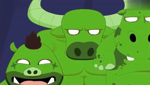 《深海历险记》草原三恶霸变成海洋三恶霸,恐怖