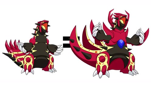 口袋妖怪,原始古拉顿再次进化,外形好霸气