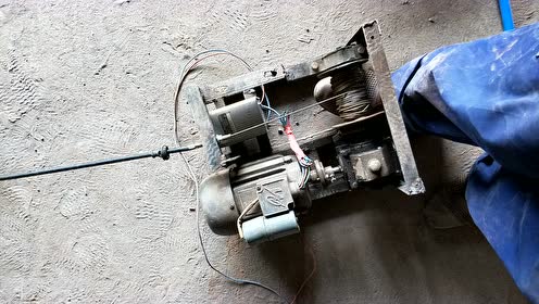 自制自动穿线机