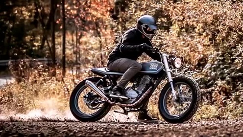 铃木大单缸野蛮人ls400的前一代经典车型suzuki gn 400