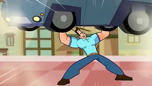 大头儿子:小头爸爸一夜之间变成力大无穷的巨人,又是小头捣的鬼