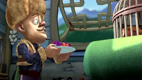 动画片—光头强用食物让猫头鹰开口唱歌,这也太小儿科了吧!