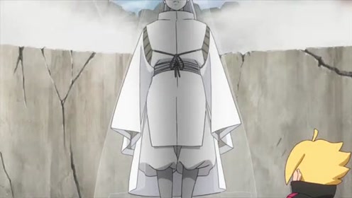 博人传:大筒木桃式的能力好强,一脚就将鸣人踢飞!