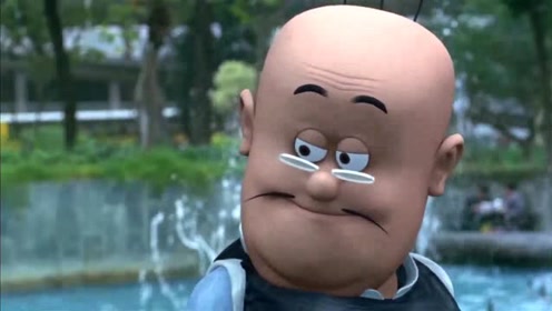 《老夫子》:大番薯正饿的慌,看到美女吃剩的汉堡包当场乐了!