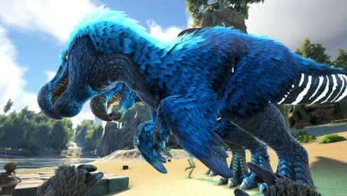 峻晨-渡渡霸王龙成长之路!地面上的王者,方舟生存进化1321