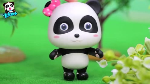 宝宝巴士妙妙变出一个神奇孵蛋器给小恐龙,然后把蛋宝宝放在里面!