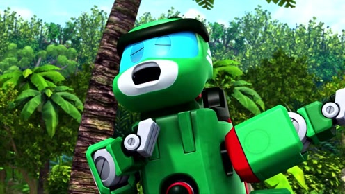 帮帮龙出动之恐龙探险队:没想到斯东唱完歌,就引来了小青岛龙