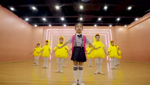 舞动新春,小黄鸭来袭,少儿舞蹈《小鸭子》