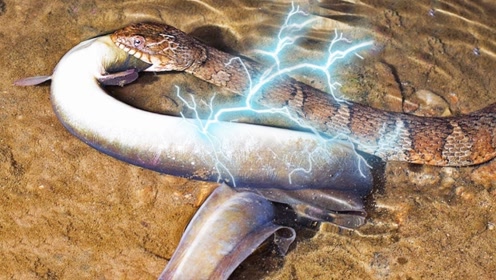 谁才是水中霸主 遇到电鳗,食人鱼就成了点心了呢?
