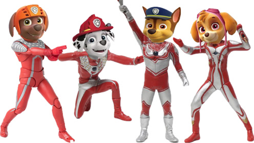 汪汪队救援奥特曼拼装人偶玩具大作战