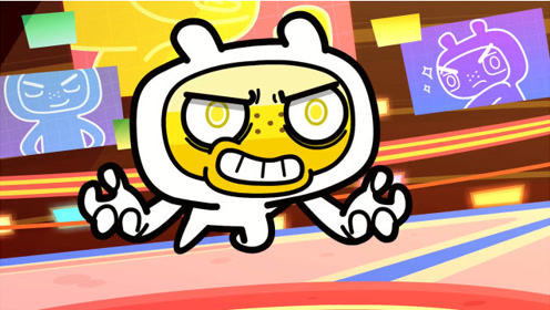 超迷你战士:小小吃货迷你萌,看见能量布丁眼睛都亮了