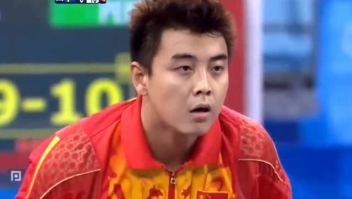 瑞典乒乓王朝最后的倔强 名将佩尔森遭巅峰期王皓横扫 体育视频 视频网