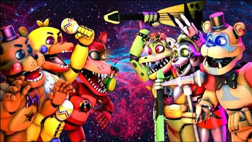 玩具熊的午夜后宫 摇滚之星是当代恶霸 海盗霍斯能否打败他们呢