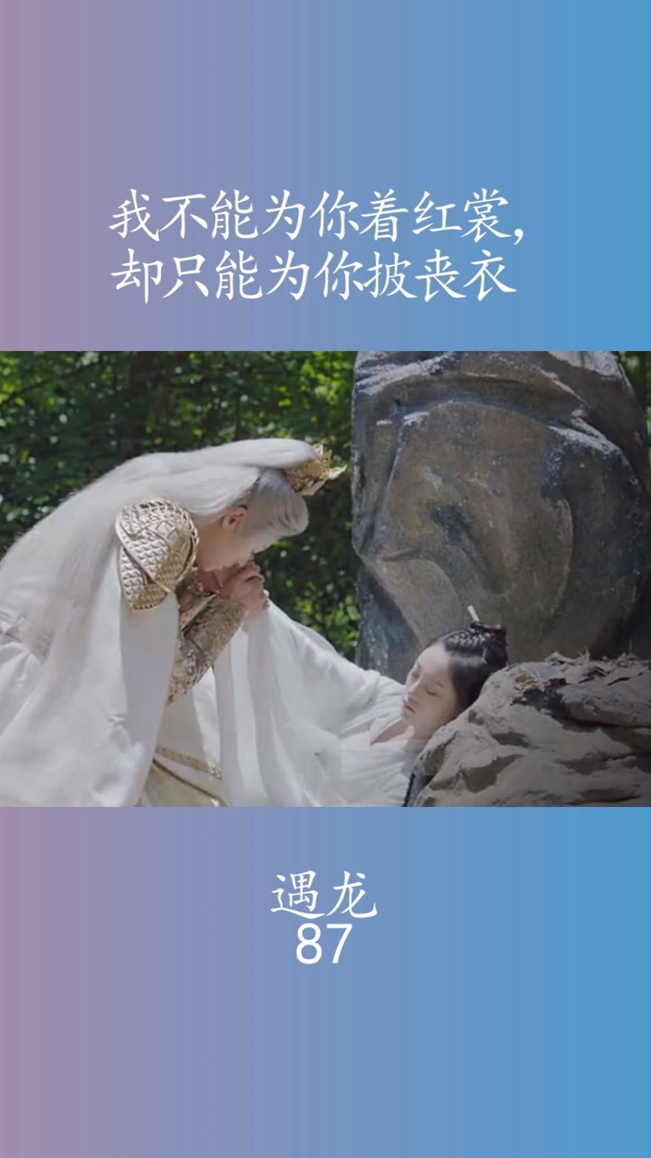等了四世,盼了千年的龙王,终究没能换来与流萤的长相厮守#电视剧#遇龙