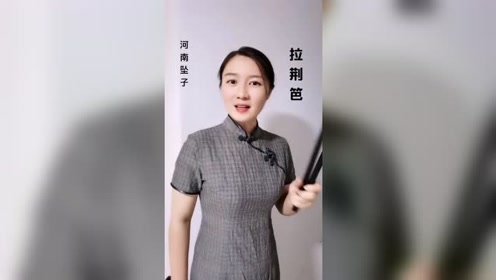 河南坠子《拉荆笆》,小姐姐开口脆,听一次不过瘾