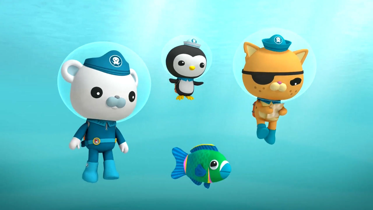 海底小纵队第一季37:呱唧找不到爷爷的藏宝地址,鹦嘴鱼助他一臂之力