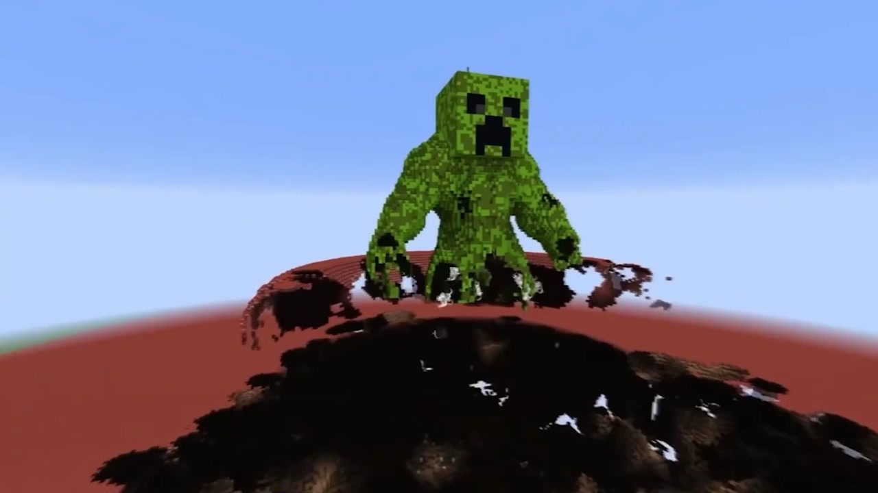 100000个tnt炸苦力怕mc艺术家第十六章!